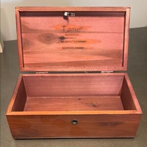 Cedar Storage Box